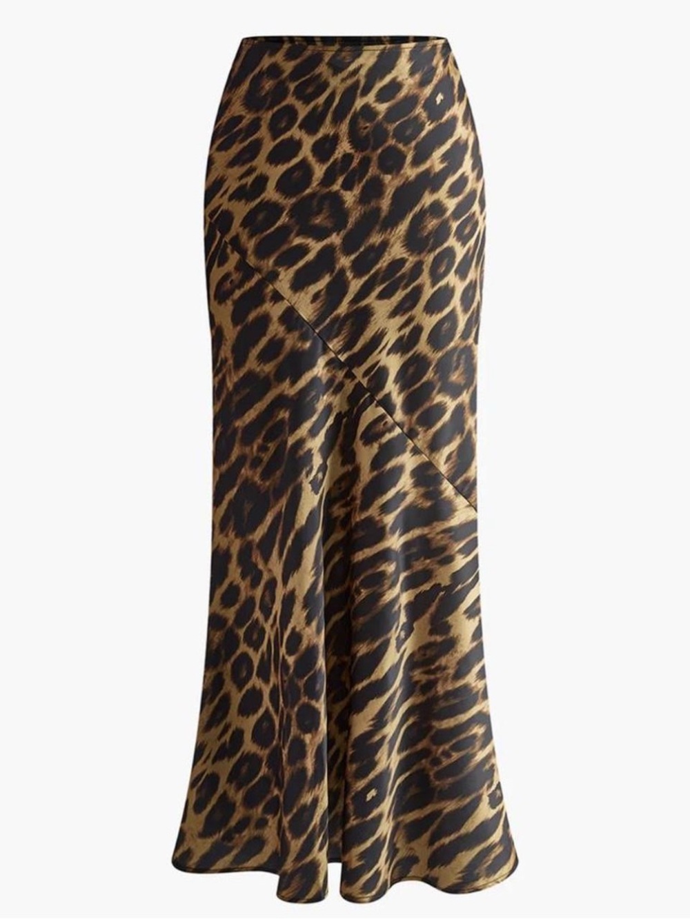 Commense Slim Leopard Print Maxi Skirt New with Tags Small